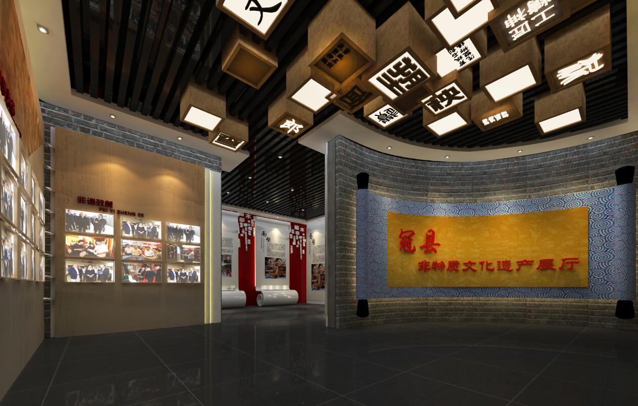 上饶非物质文化展厅效果图